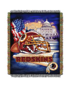 The Northwest Company Redskins  "Home Field Advantage" 48x60 Tapestry Throw