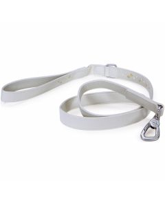 Worldwise Loved Ones Studded Dog Lead 4'-Natural