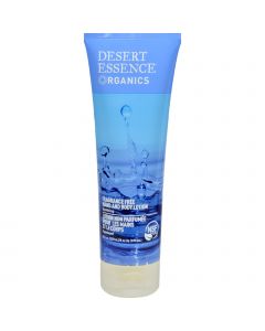 Desert Essence Pure Hand and Body Lotion Unscented - 8 fl oz