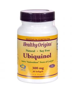 Healthy Origins Ubiquinol - 300 mg - 30 Softgels