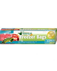 Green-n-Pack Zipper Freezer Bags - Gallon - 30 Pack