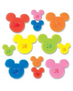 Sticko Disney Adhesive Buttons-Mickey Icon