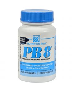 Nutrition Now PB 8 Pro-Biotic Acidophilus For Life - 60 Capsules