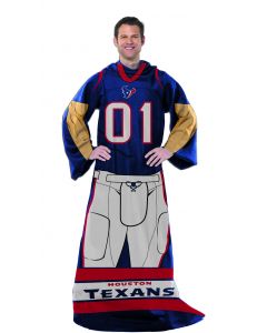 The Northwest Company Texans  "Uniform" Adult Fleece Comfy Throw