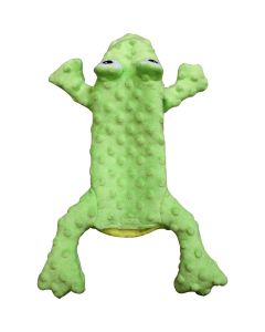 Ethical Pets Skinneeez Extreme Stuffing Free Dog Toy 14"-Frog