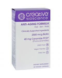 Creative Bioscience Anti-Aging Formula - 30 Vegetarian Capsules