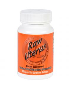Ultra Glandulars Uterus - Raw - 60 Tablets