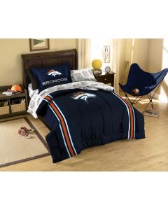 The Northwest Company Broncos Twin Bed in a Bag Set (NFL) - Broncos Twin Bed in a Bag Set (NFL)
