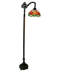 Warehouse of Tiffany Red Dragonfly Reading Lamp
