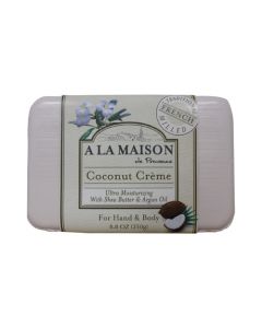 A La Maison Bar Soap - Coconut Creme - 8.8 oz