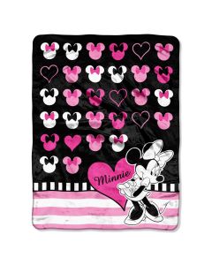 The Northwest Company Mickey - Love Minnie Entertainment 46x60 Micro Raschel Throw