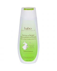 Babo Botanicals Shampoo and Wash Cucumber Aloe Vera - 8 fl oz