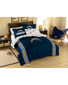 The Northwest Company Chargers Full Bed in a Bag Set (NFL) - Chargers Full Bed in a Bag Set (NFL)