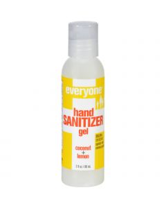 EO Products Hand Sanitizer Gel - Everyone - Cocnt Lmn - Dsp - 2 oz - 1 Case