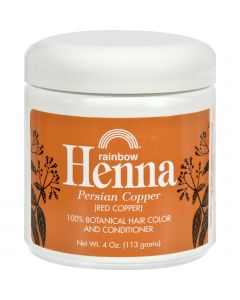 Rainbow Research Henna Hair Color and Conditioner Persian Copper Red Copper - 4 oz