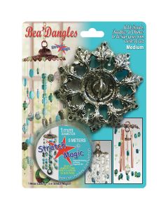 Pepperell Bea'Dangles Mobile W/Metal Cast & Stretch Magic - Medium-Silver