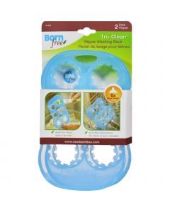 Bornfree/Summer Infant Tru Clean Nipple Wash Rack - 2 Pack