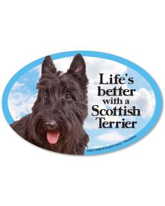 Prismatix Decal Cat & Dog Magnets-Scottish Terrier