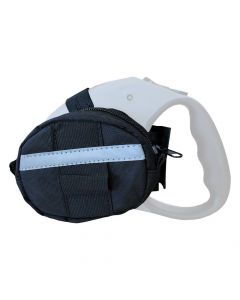 Doggo Retractable Leash Accessory Bag Black