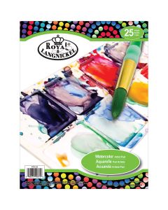 Royal Brush Watercolor Artist Pad 9"X12"-25 Sheets