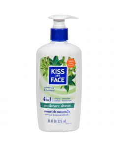 Kiss My Face Moisture Shave Green Tea and Bamboo - 11 fl oz
