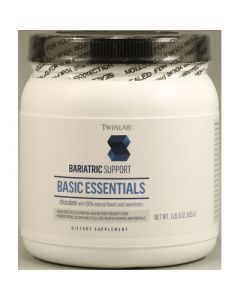 Twinlab Bariatric Support Basic Essentials Powder Chocolate - 1.6 lbs