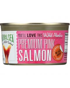 Natural Sea Salmon - Premium Pink - Wild Alaska - No Salt Added - 7.5 oz - 1 each (Pack of 3) - Natural Sea Salmon - Premium Pink - Wild Alaska - No Salt Added - 7.5 oz - 1 each (Pack of 3)