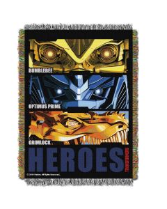 The Northwest Company Transformer Four Hero Slash Entertainment 48x60 Tapestry Throw