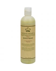 Nubian Heritage Body Wash Indian Hemp And Haitian Vetiver - 13 fl oz