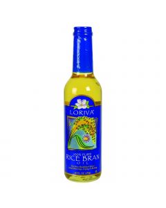Loriva Rice Bran Oil - 100 Percent Pure - 12.7 oz (Pack of 3) - Loriva Rice Bran Oil - 100 Percent Pure - 12.7 oz (Pack of 3)