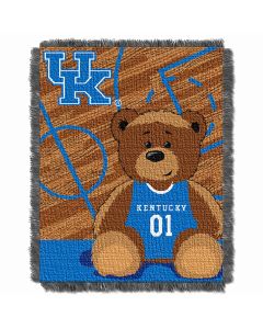 The Northwest Company Kentucky  College Baby 36x46 Triple Woven Jacquard Throw - Fullback Series