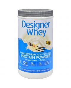 Designer Whey Protein Powder French Vanilla - 2 lbs