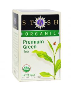 Stash Tea - Organic - Green - Premium - 18 Bags - Case of 6