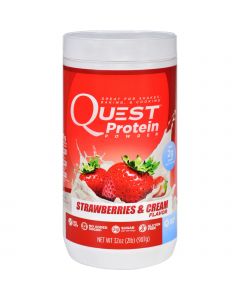 Quest Protein Powder - Strawberries and Cream - 2 lb