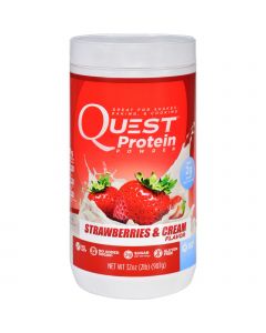 Quest Protein Powder - Strawberries and Cream - 2 lb