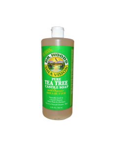 Dr. Woods Shea Vision Pure Castile Soap Tea Tree - 32 fl oz