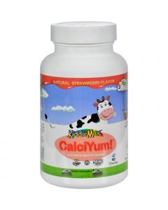 Maxi Health Kosher Vitamins Calci Yum Chews - Strawberry - 90 Tablets