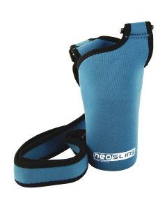 H2O4K9 Neoprene Adjustable Bottle Carrier-Steel Blue