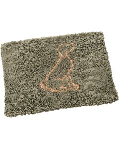 Ethical Pets Clean Paws Mat 35"X24"-Sage