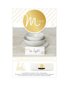 American Crafts Minc Place Cards 12/Pkg-White