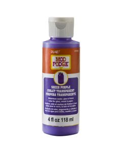 Plaid:Craft Mod Podge Sheer Color 4oz-Purple