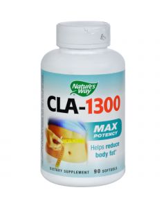 Nature's Way CLA-1300 - 1300 mg - 90 Softgels