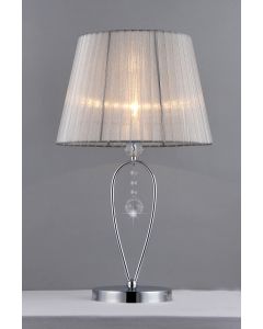 Warehouse of Tiffany Chris Crystal Table Lamp