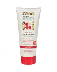 Andalou Naturals Smoothing Body Butter Passion Fruit - 8 fl oz