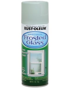 RUST-OLEUM Frosted Glass Semi-Transparent Finish Aerosol Spray 11oz-Sea Glass