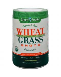 Green Foods Organic and Raw Wheat Grass Shots - 10.6 oz