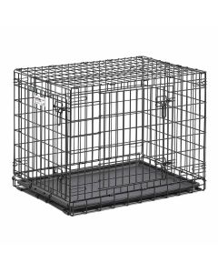 Midwest Ultima Pro Double Door Dog Crate Black 31" x 21.50" x 24"