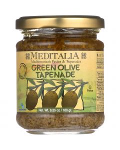Meditalia Spread - Green Olive Tapenade - 6.35 oz - case of 6