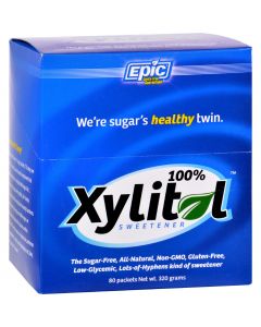 Epic Dental Sweetener - 100% Xylitol Packet - 15 oz