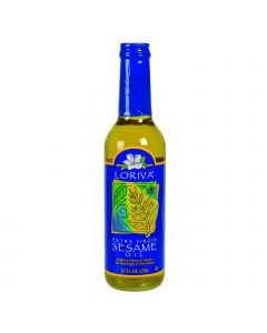 Loriva Sesame Oil - Cold Pressed - Extra Virgin - 12.7 oz (Pack of 3) - Loriva Sesame Oil - Cold Pressed - Extra Virgin - 12.7 oz (Pack of 3)